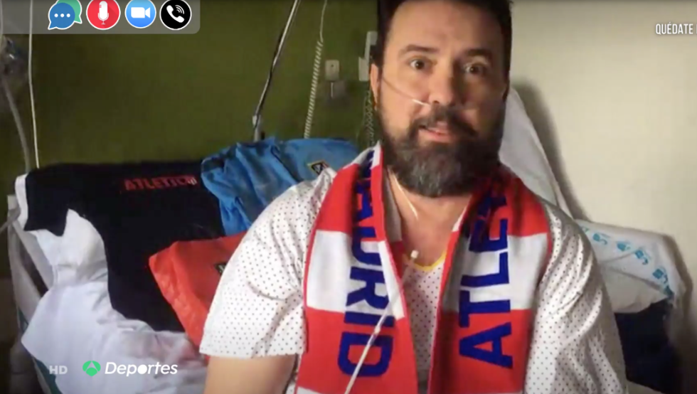 La historia de superación de Dani Martín: un cáncer y el coronavirus con el Atlético siempre presente La historia de superación de Dani Martín: un cáncer y el coronavirus con el Atlético siempre presente