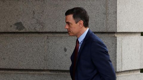 El presidente del Gobierno, Pedro S&aacute;nchez, acude este mi&eacute;rcoles al Congreso.
