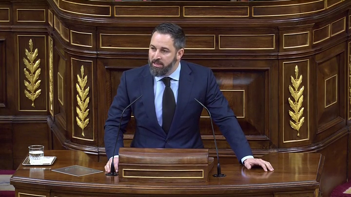 Abascal acusa a Iglesias de dejar morir a ancianos: "A usted no le gustan los viejos" Abascal acusa a Iglesias de dejar morir a ancianos: "A usted no le gustan los viejos"