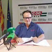 Sebastián Alcón, CCOO Sebastián Alcón, CCOO