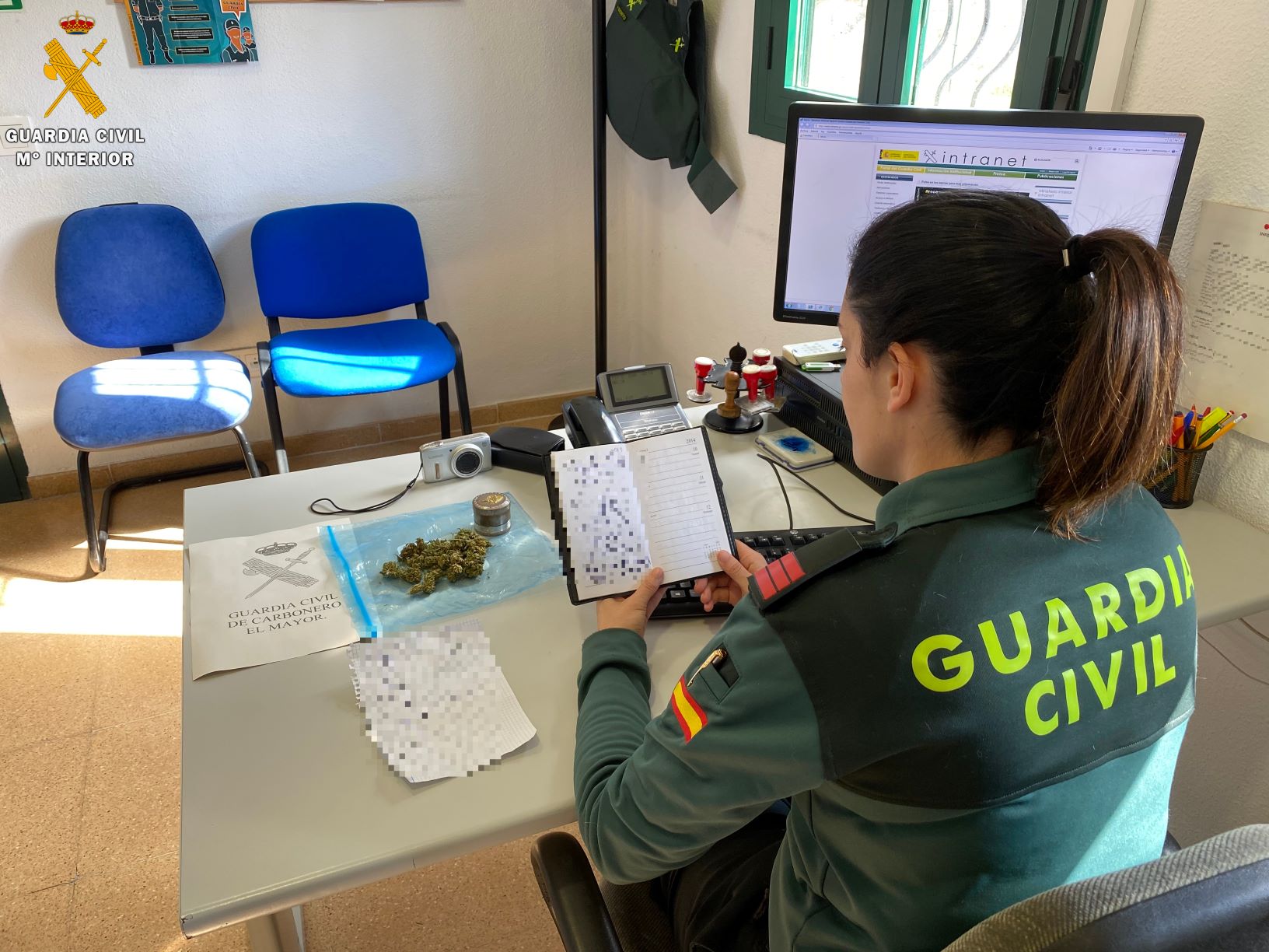 Desarticulado un punto de venta de droga a menores en Carbonero Desarticulado un punto de venta de droga a menores en Carbonero