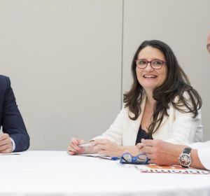 Pedro Sánchez Mónica Oltra Joan Baldoví Pedro Sánchez Mónica Oltra Joan Baldoví