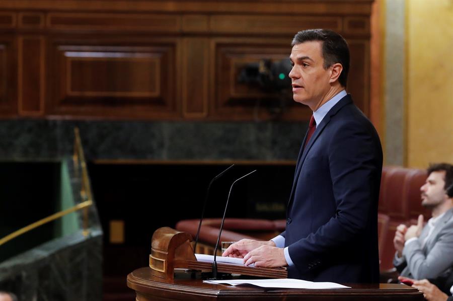 Sánchez defiende la legalidad del estado de alarma y anuncia reformas legislativas cuando concluya Sánchez defiende la legalidad del estado de alarma y anuncia reformas legislativas cuando concluya