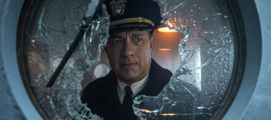 El actor Tom Hanks, en una imagen promocional de la película 'Greyhound' El actor Tom Hanks, en una imagen promocional de la película 'Greyhound'