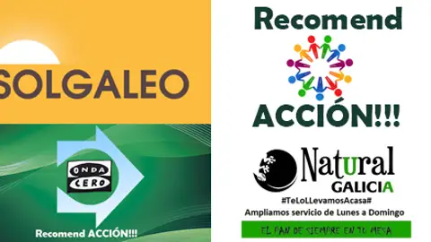 Recomend ACCION con Panadería Natural Galicia Recomend ACCION con Panadería Natural Galicia