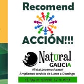 Recomend ACCION con Panadería Natural Galicia