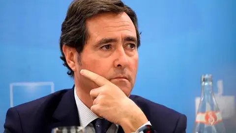 El presidente de la CEOE, Antonio Garamendi El presidente de la CEOE, Antonio Garamendi
