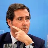 El presidente de la CEOE, Antonio Garamendi El presidente de la CEOE, Antonio Garamendi