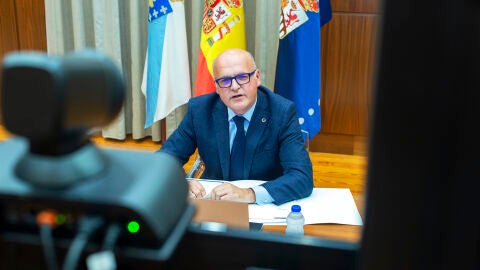 Manuel Baltar en la presentaci&oacute;n de Monta&ntilde;a de solidaridad