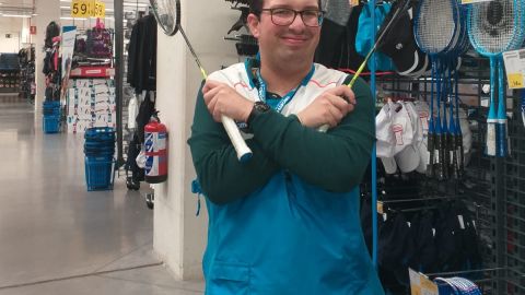 Daniel es uno de los empleados que ha conseguido incorporar al mercado Autismo C&aacute;diz