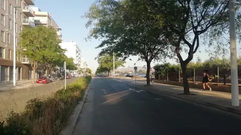 Avenida de Jubalcoy de Elche. Avenida de Jubalcoy de Elche.
