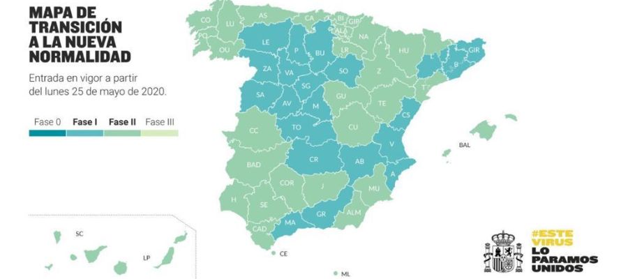 ¿Quiénes pasan a fase 2 y fase 1 de la desescalada? Comunidades y provincias ¿Quiénes pasan a fase 2 y fase 1 de la desescalada? Comunidades y provincias