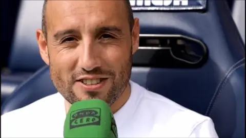 Santi Cazorla en Onda Cero Santi Cazorla en Onda Cero