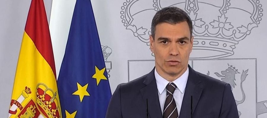 Pedro Sánchez comparece en La Moncloa Pedro Sánchez comparece en La Moncloa