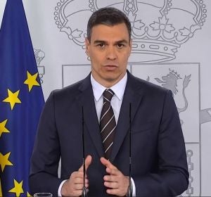 Pedro Sánchez comparece en La Moncloa Pedro Sánchez comparece en La Moncloa