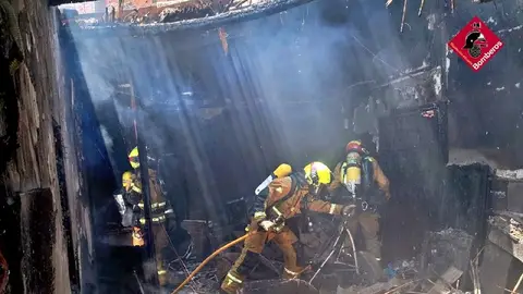 Incendio en la vivienda de Novelda. Incendio en la vivienda de Novelda.