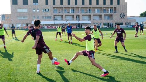 Entrenamiento del Villarreal CF