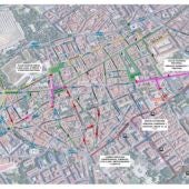 Plan de movilidad para la peatonalización de Santos Niños en Alcalá de Henares