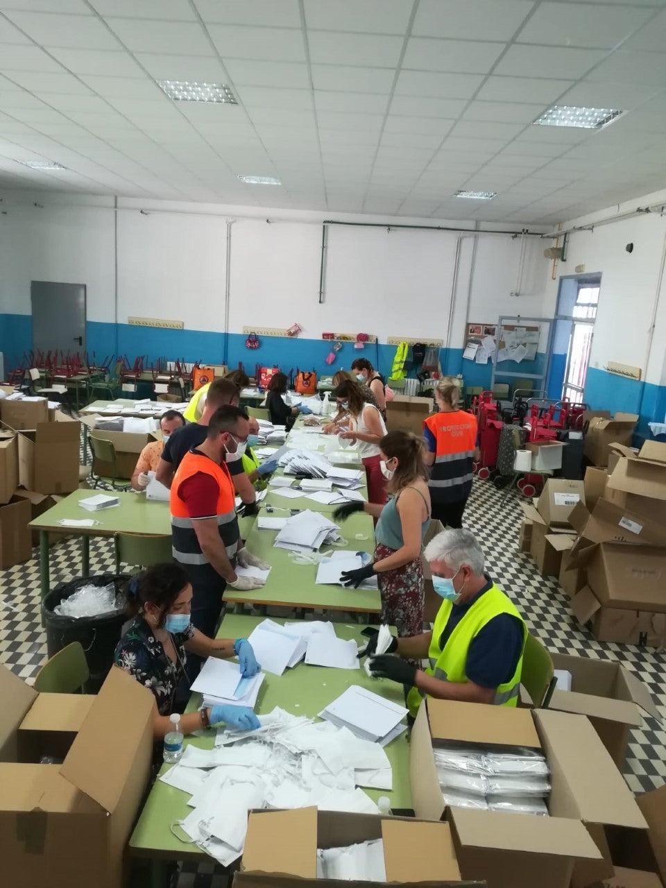 L´Ajuntament de Vila-real ultima el lliurament de màscares en els domicilis L´Ajuntament de Vila-real ultima el lliurament de màscares en els domicilis