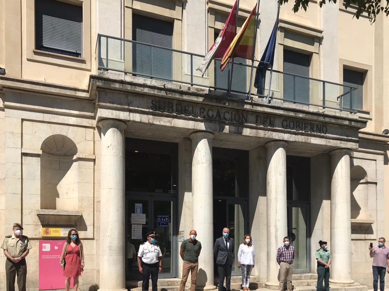 Cuenca se suma al minuto de silencio Cuenca se suma al minuto de silencio