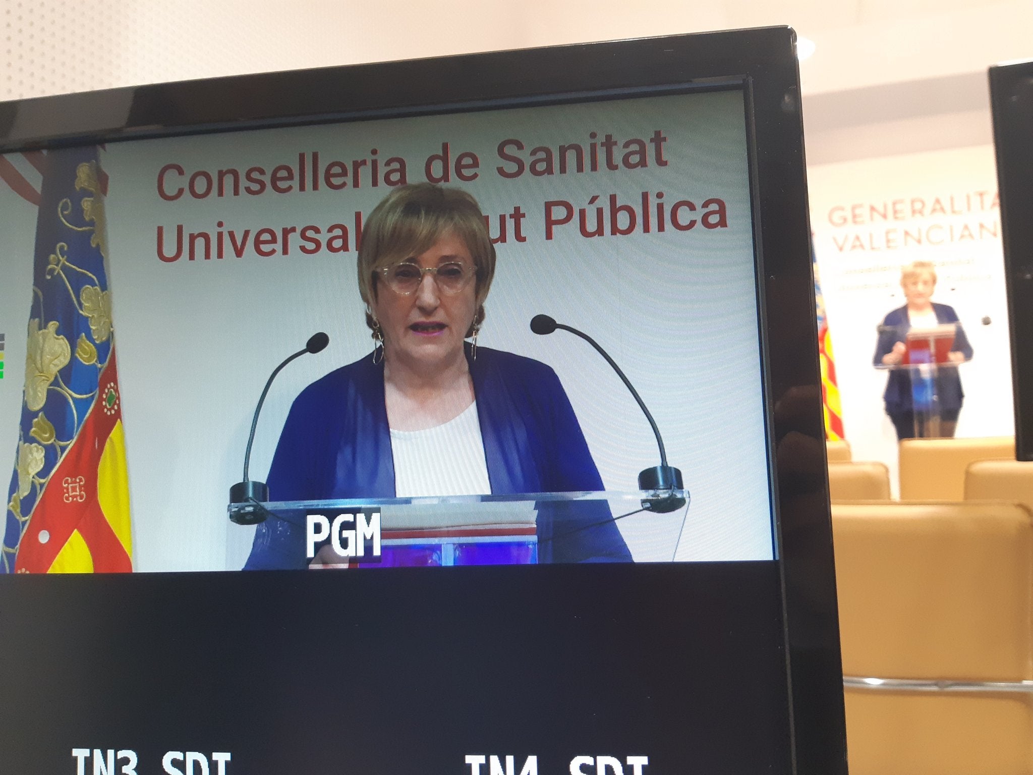 Ana Barceló: "La Comunitat Valenciana es la quinta autonomía con menor incidencia acumulada" Ana Barceló: "La Comunitat Valenciana es la quinta autonomía con menor incidencia acumulada"