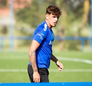Javi López, jugador del Deportivo Alavés Javi López, jugador del Deportivo Alavés