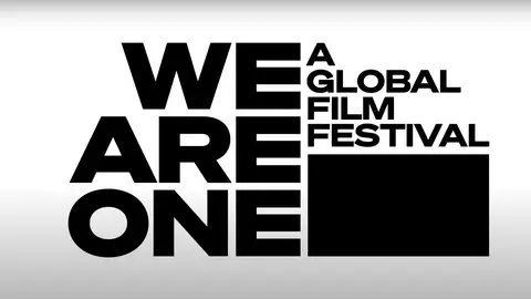 Logotipo del festival 'We Are One: A Global Film Festival' Logotipo del festival 'We Are One: A Global Film Festival'