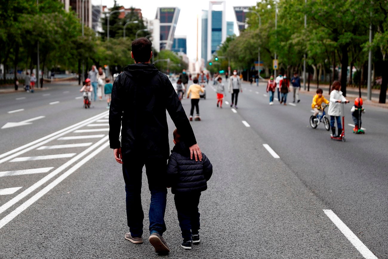 Nuevos horarios de salida de los niños en Madrid durante la fase 1 Nuevos horarios de salida de los niños en Madrid durante la fase 1