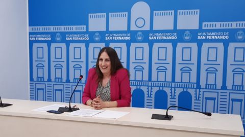 Regla Moreno, delegada de Fomento de San Fernando