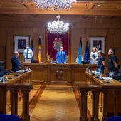 O pleno da Deputación de Ourense gardou hoxe un minuto de silencio polas vítimas do COVID19 O pleno da Deputación de Ourense gardou hoxe un minuto de silencio polas vítimas do COVID19