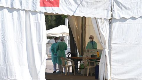 Test de seroprevalencia en el recinto ferial de Torrej&oacute;n de Ardoz