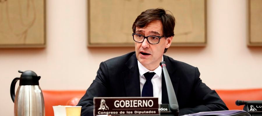 Salvador Illa, ministro de Sanidad, comparece en la comisión de sanidad del Congreso de los Diputados Salvador Illa, ministro de Sanidad, comparece en la comisión de sanidad del Congreso de los Diputados
