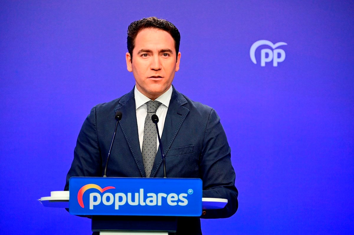 Teodoro García Egea: "Vox ha indultado a Pedro Sánchez" Teodoro García Egea: "Vox ha indultado a Pedro Sánchez"