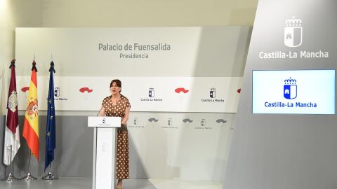 Blanca Fern&aacute;ndez, portavoz del Gobierno de CLM