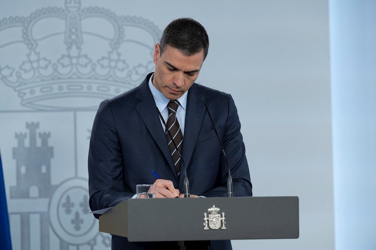 Sánchez comunica a los presidentes autonómicos que habrá una sexta prórroga del estado de alarma Sánchez comunica a los presidentes autonómicos que habrá una sexta prórroga del estado de alarma