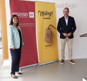 Momento de la presentación de la formación con 'Málaga de Moda' y ESESA Momento de la presentación de la formación con 'Málaga de Moda' y ESESA