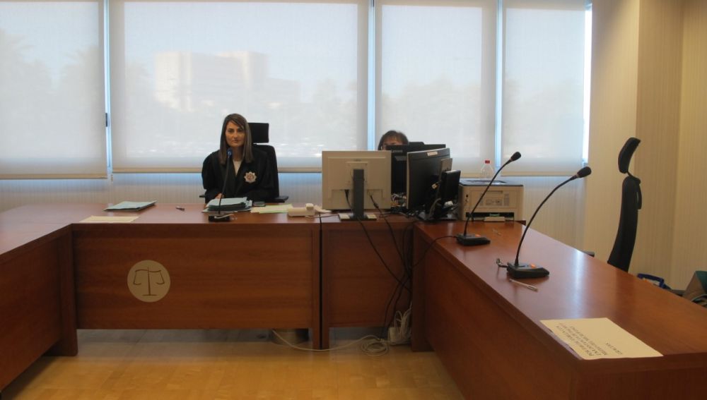 Juicio telemático en Elche.