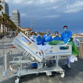 Un paciente de la UCI del hospital del Mar en Barcelona, puede cumplir su deseo de ver el mar