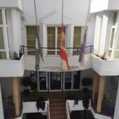 Imagen del ayuntamiento de Cómpeta.