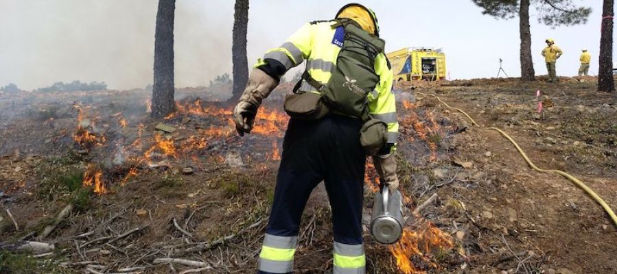 La campaña de riesgo alto de incendios forestales se extenderá en principio hasta septiembre La campaña de riesgo alto de incendios forestales se extenderá en principio hasta septiembre