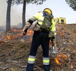 La campaña de riesgo alto de incendios forestales se extenderá en principio hasta septiembre La campaña de riesgo alto de incendios forestales se extenderá en principio hasta septiembre