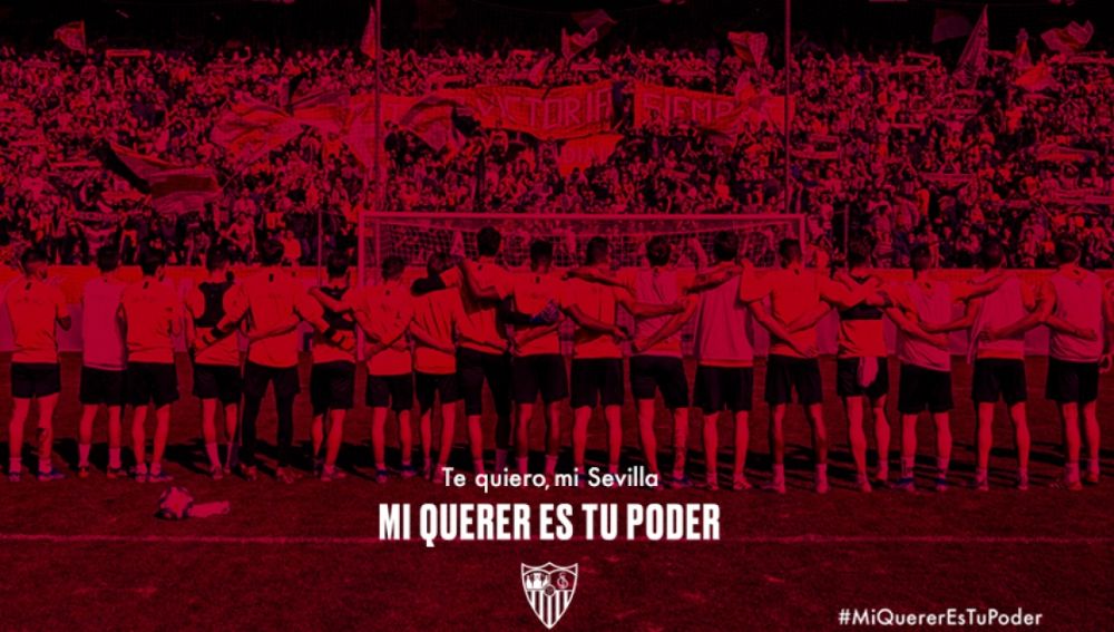 Una de las imágenes del video del Sevilla F.C.