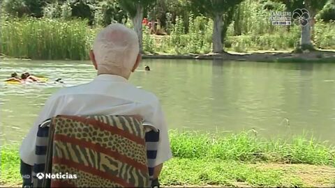 Ba&ntilde;os en r&iacute;os durante la desescalada por el coronavirus