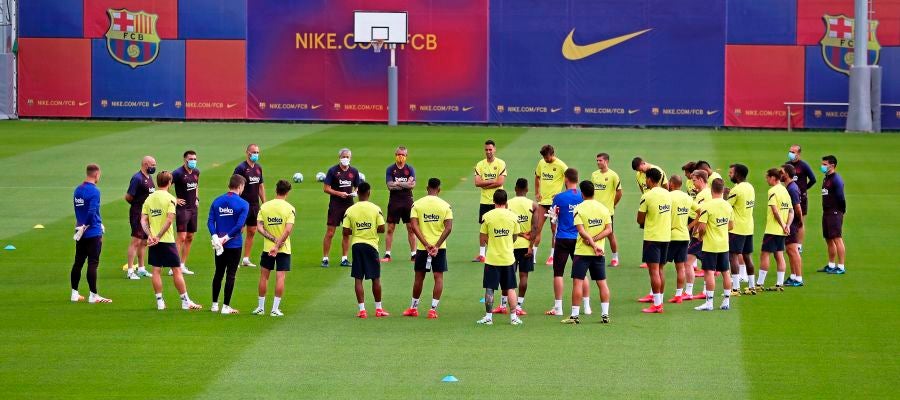 Entrenamiento del FC Barcelona Entrenamiento del FC Barcelona