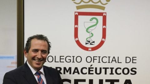 Mario de Miguel, presidente farmac&eacute;uticos Ceuta.