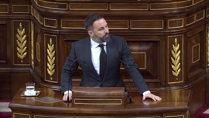 Santiago Abascal: "Decir 'Viva el 8 de marzo' es como decir 'Viva la enfermedad y la muerte'" Santiago Abascal: "Decir 'Viva el 8 de marzo' es como decir 'Viva la enfermedad y la muerte'"