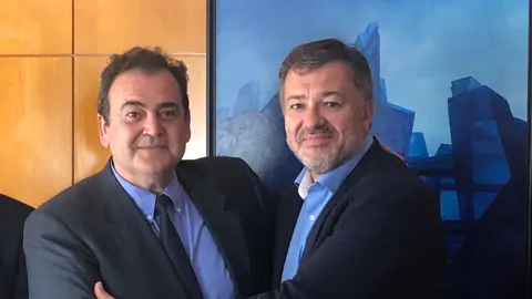 Isidoro Gómez-Cavero y Darío Dolz hace un año Isidoro Gómez-Cavero y Darío Dolz hace un año