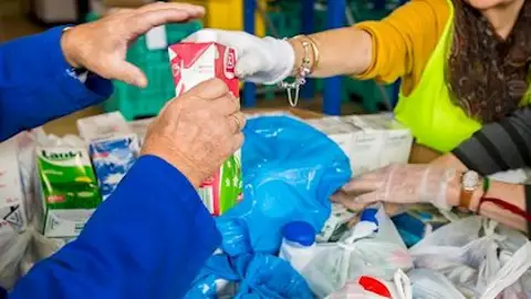 Banco de Alimentos Los Bancos de Alimentos aumentan su actividad