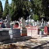Vista del cementerio de Ciudad Real. Vista del cementerio de Ciudad Real.
