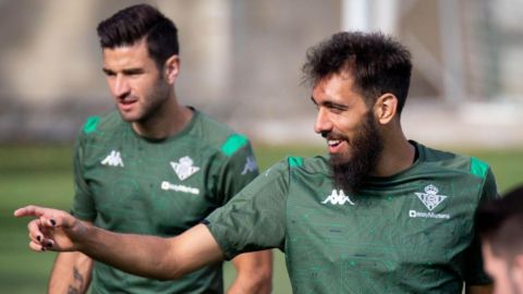 El delantero del Betis, Borja Iglesias.